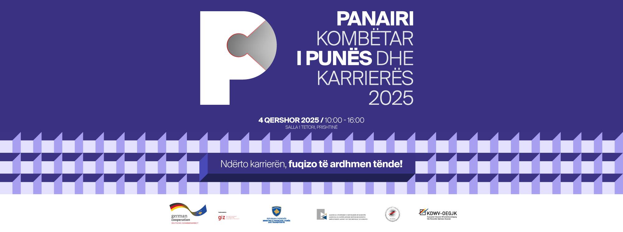 Ftesë për pjesëmarrje në Panairin Kombëtar të Punës dhe Karrierës 2025
